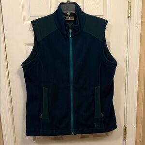 REI Co-op Dark Green Fleece Vest